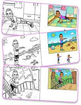 חוברת צביעה תרגילים